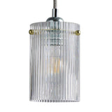 Argos Home ribbed glass lampshade 10cm, UK version