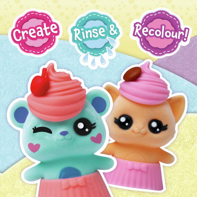 Fuzzikins Baby Cakes craft kit and washable pens, UK version