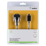 Belkin DVI to HDMI cable 1.8m black - British product