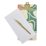 Habitat Country Floral to-do list set (British brand)