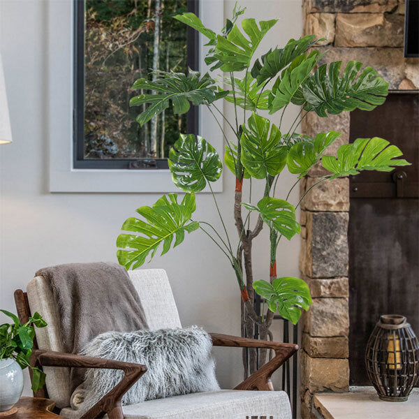 Livingandhome Artificial Monstera Tree 170cm, UK version