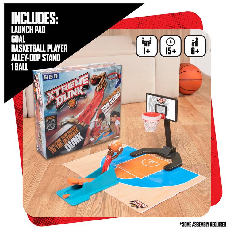 Tomy Xtreme Dunk basketball shooting game, imported from the UK