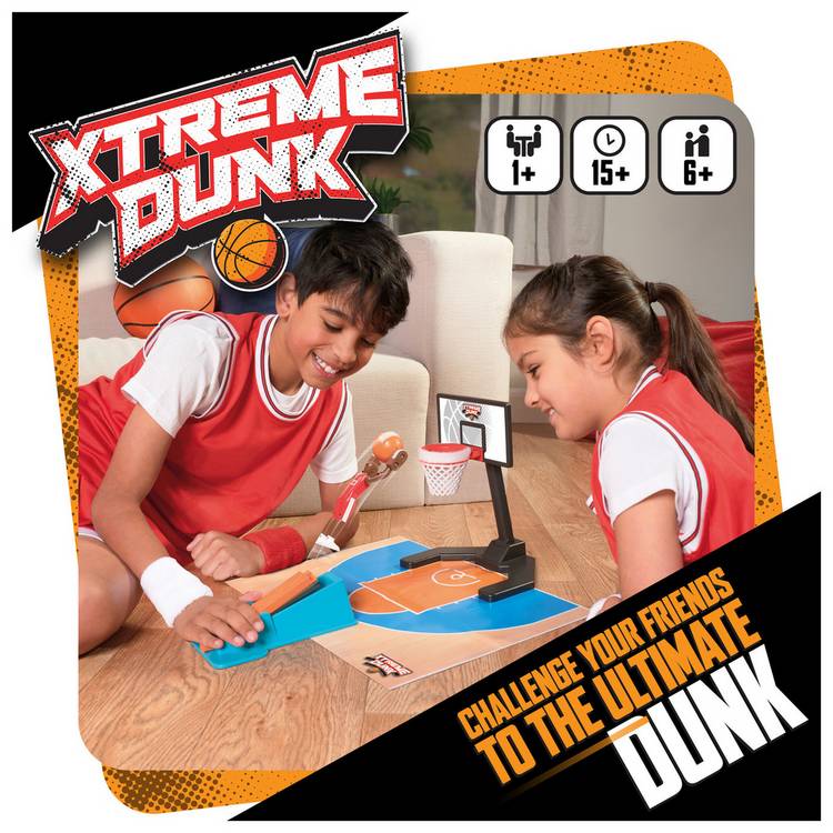 Tomy Xtreme Dunk basketball shooting game, imported from the UK