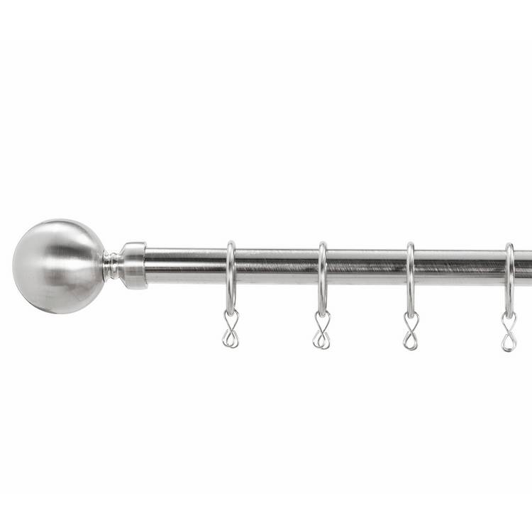 Argos Home steel bay window pole 400cm, imported from the UK