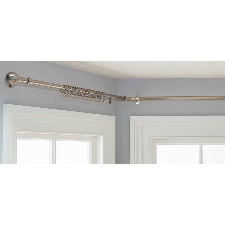 Argos Home steel bay window pole 400cm, imported from the UK