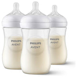 Philips Avent natural response baby bottles 3pk 260ml - British product