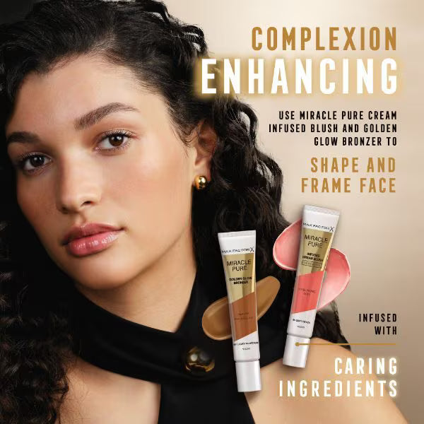 Max Factor Miracle Pure Blush Soft Peach, imported from the UK