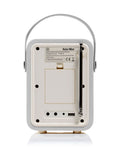 VQ retro DAB radio light grey, imported from the UK