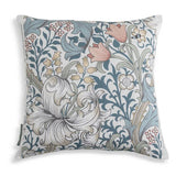 Habitat Golden Lily cushion Blue 50x50cm, imported from the UK