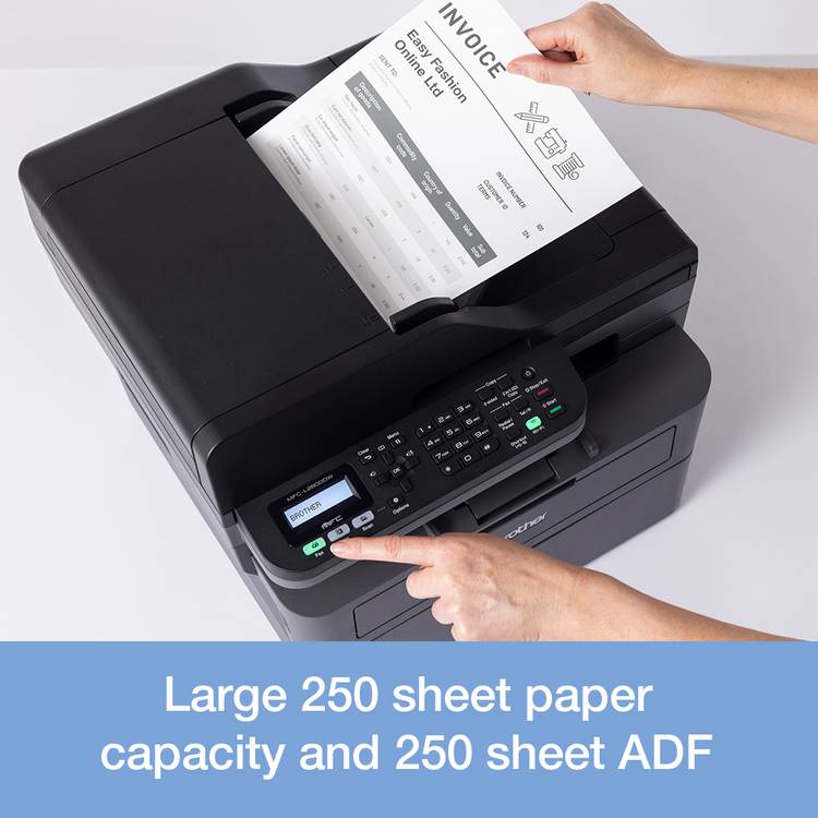 Brother MFC-L2800DW mono laser printer (British brand)