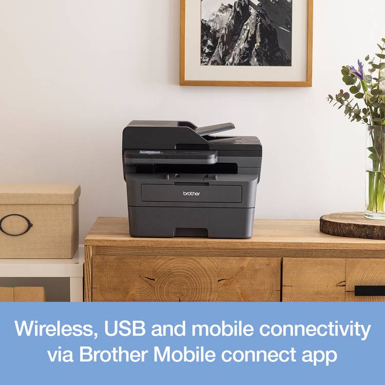 Brother MFC-L2800DW mono laser printer (British brand)