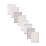 Argos Home terry tea towels pack of 8 neutral (British brand)