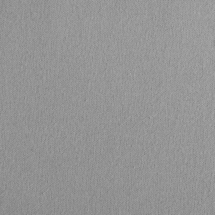 Home Essentials brushed cotton fitted sheet grey single, imported from the UK