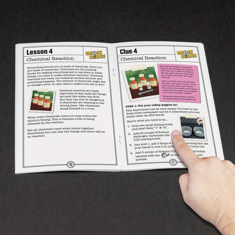 Galt Water Science kit for kids crime solving (British brand)