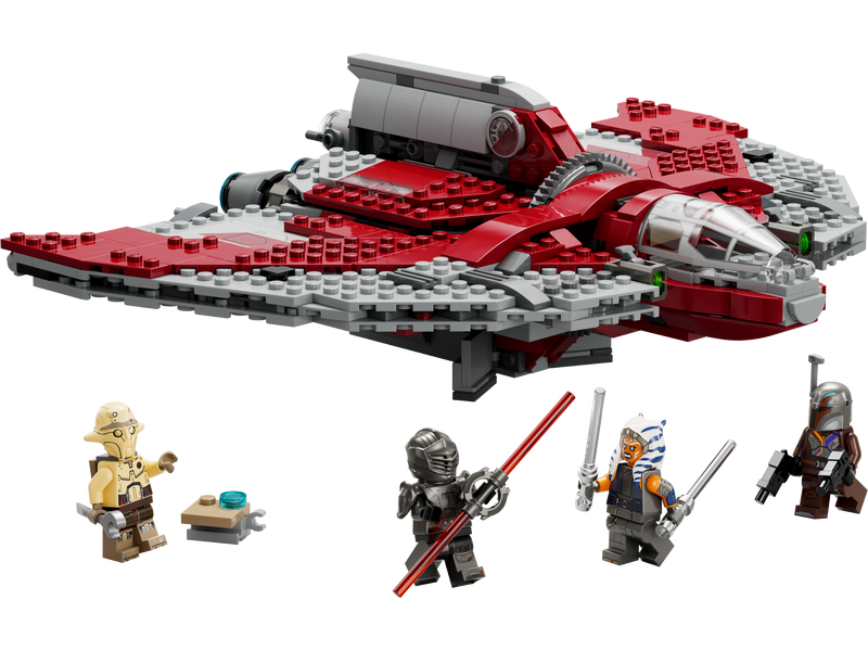 LEGO Star Wars Ahsoka Tano's T-6 Jedi Shuttle 601 Pieces - British product