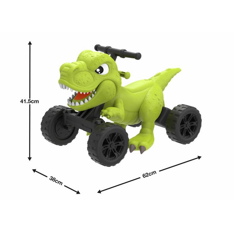 EVO Dino Quad 6V ride on dinosaur toy for kids - British product