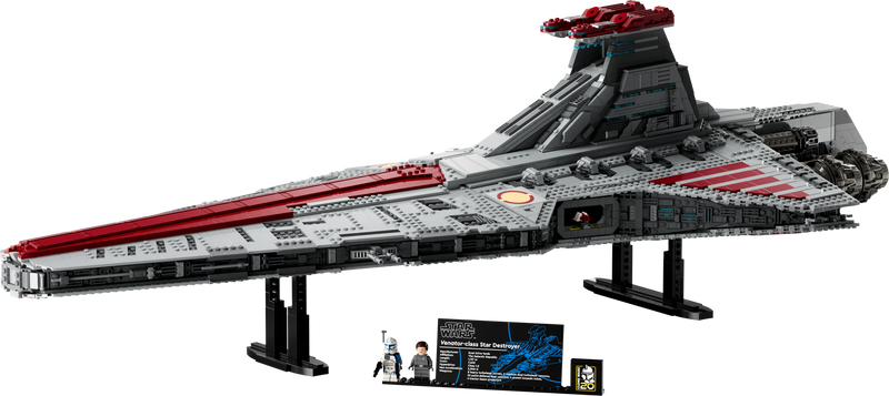 LEGO Venator-Class Republic Attack Cruiser model set (British brand)
