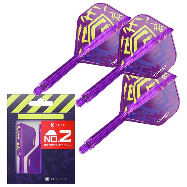 Target Luke Littler World Champion Edition K-Flex No2 dart flights, imported from the UK