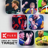 Target Luke Littler World Champion Edition K-Flex No2 dart flights, imported from the UK