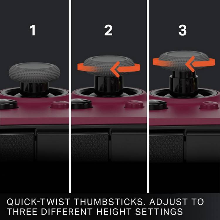 PowerA Advantage+ Xbox wired controller Ruby - British product