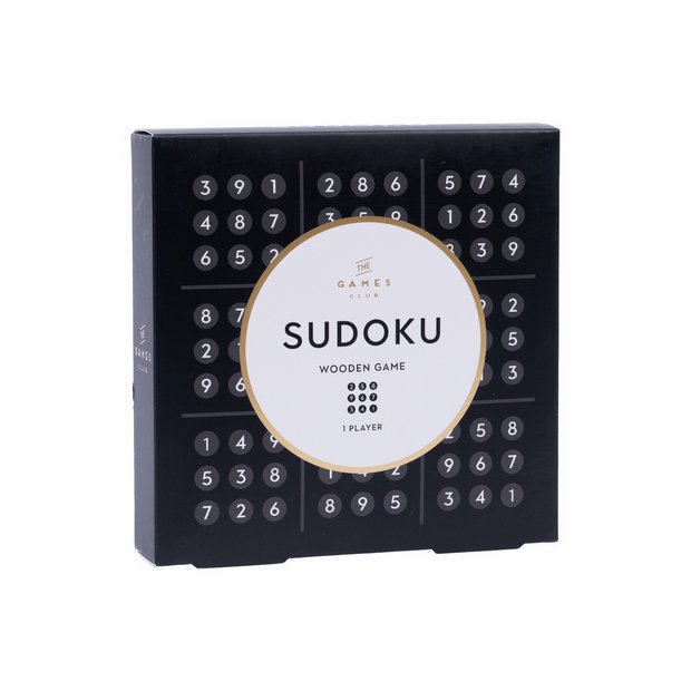 Professor Puzzle wooden sudoku board game - British product