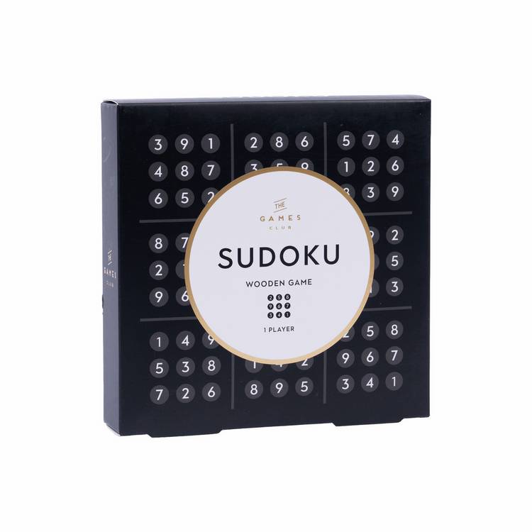 Professor Puzzle wooden sudoku board game - British product