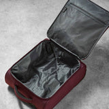 Rock 2 wheel soft suitcase small purple, UK version