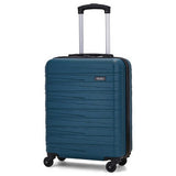 Rock hard suitcase small teal 55cm, imported from the UK