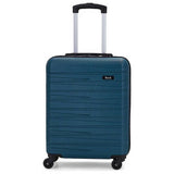 Rock hard suitcase small teal 55cm, imported from the UK