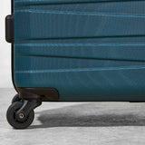 Rock hard suitcase small teal 55cm, imported from the UK