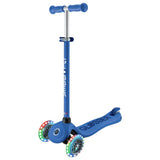 Globber Go Up Sporty Lights 360 ride-on navy blue - British product