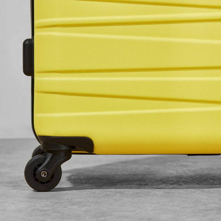 Rock small yellow suitcase - British product