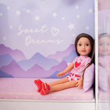 DesignAfriend Emelie sleepover doll 14 inch - British product