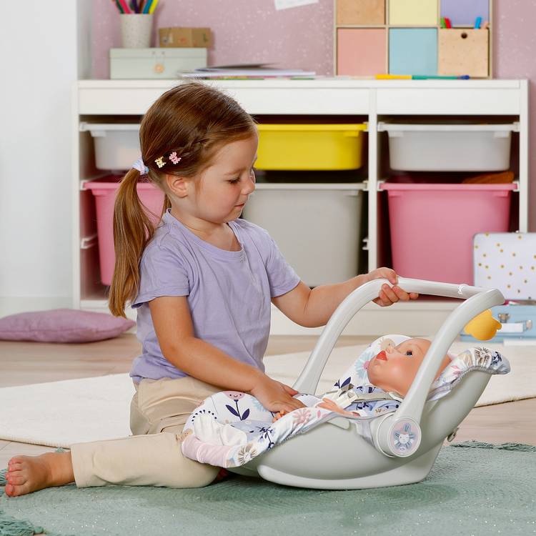 Baby Annabell doll comfort seat pastel sheep design - British product