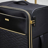Rock small soft suitcase with 8 wheels, imported from the UK