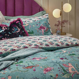 furn Athena blue reversible bedding set double (British brand)