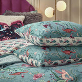 furn Athena blue reversible bedding set double (British brand)