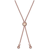 Ted Baker rose gold plated crystals adjustable bracelet - British product