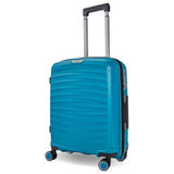 Argos Rock Expandable 8 Wheel Hard Suitcase Small Blue 35 Litre- Buy online at McGrocer
