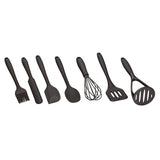 Argos Home silicone utensil set 8-piece black - British product
