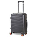 Argos Rock Expandable 8 Wheel Hard Suitcase Small Charcoal- Buy online at McGrocer