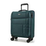 Rock Tokyo soft suitcase small green 34L, UK version