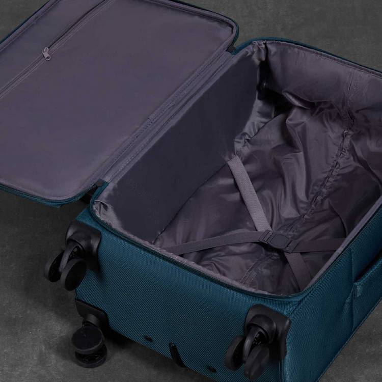Rock Tokyo soft suitcase small green 34L, UK version