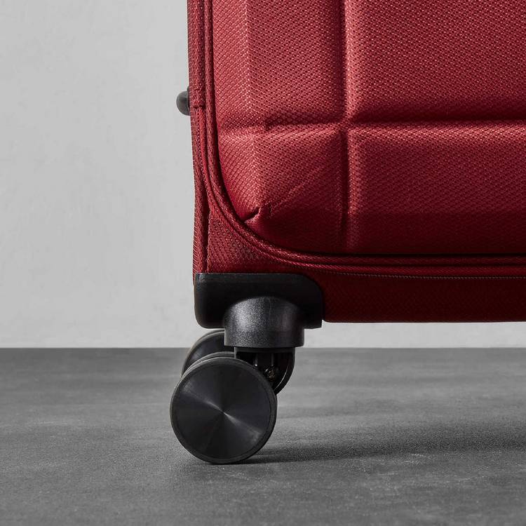 Rock Tokyo 8 wheel soft suitcase red - British product
