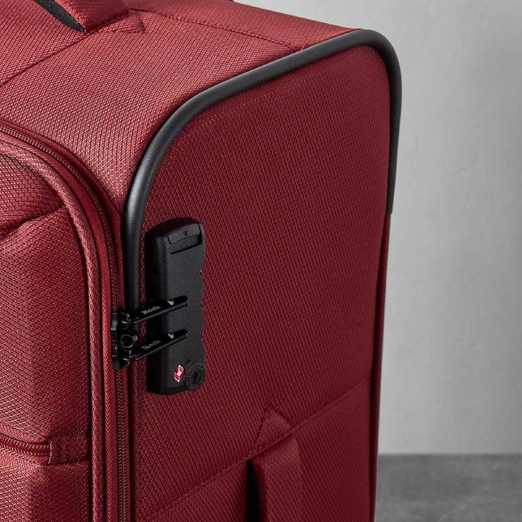 Rock Tokyo 8 wheel soft suitcase red - British product