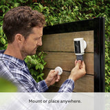 Ring outdoor security camera Plus Battery 2K white (British brand)