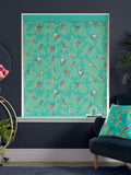 Sara Miller Green Birds roller blinds UK version