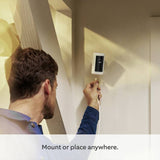 Ring Outdoor Camera Plus 2K black security camera, imported from the UK