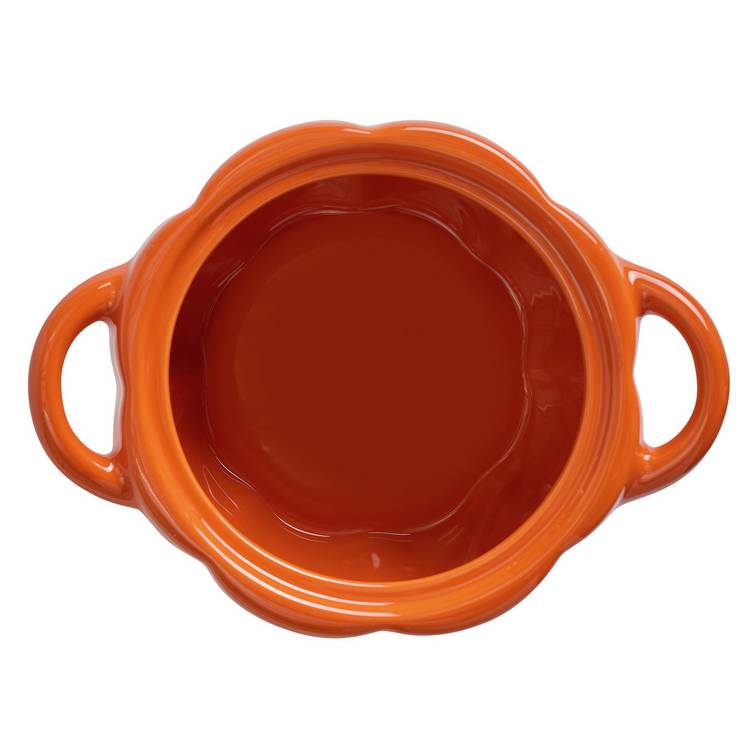 Argos Home pumpkin casserole dish orange 2.1 litre - British product