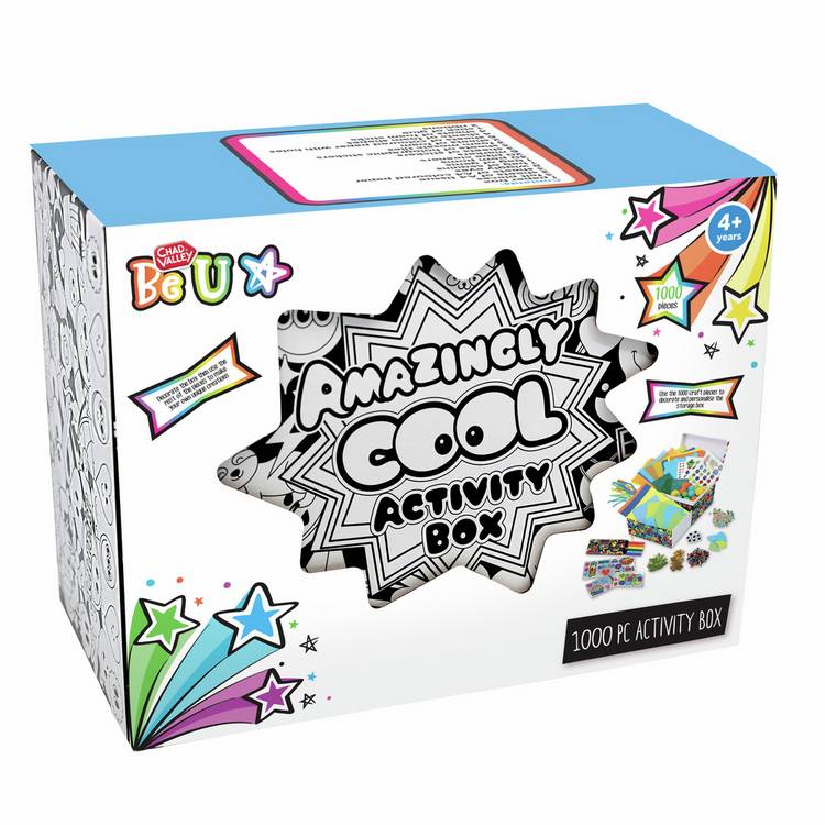 Chad Valley Be U craft storage box 1000 pieces, imported from the UK